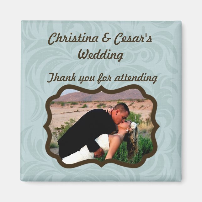 Imã Ímã de Anúncio de 5cm x 5cm Eu Devo Um Bigode a Vo (Frente)