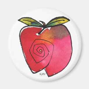 Imã Ímã de Apple, redondo