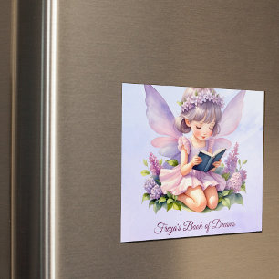 Imã Ímã de Arte da Fada Personalizada Sonhos de Freya