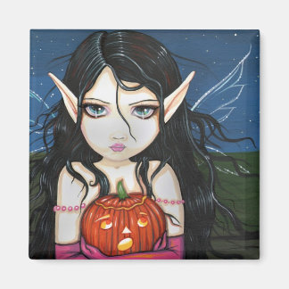 Imã Ímã de Arte de Fada de Halloween Gótica