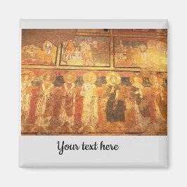 Imã Ímã de arte vibrante de mural de viagem de Roma