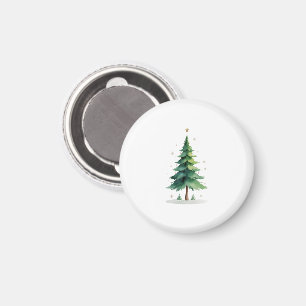 Imã Ímã de árvore de Natal pinheiro minimalista – De