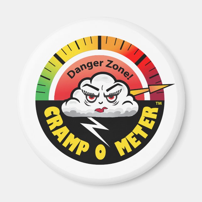 Imã Ímã de Aviso de Cólicas (Frente)