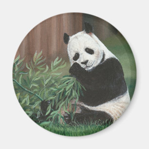 Imã Ímã de bambu doce do urso de panda