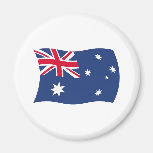 Imã Ímã de Bandeira da Austrália (Frente)
