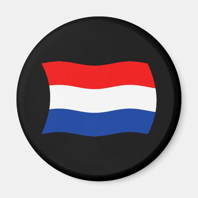 Imã Ímã de Bandeira da Holanda (Frente)