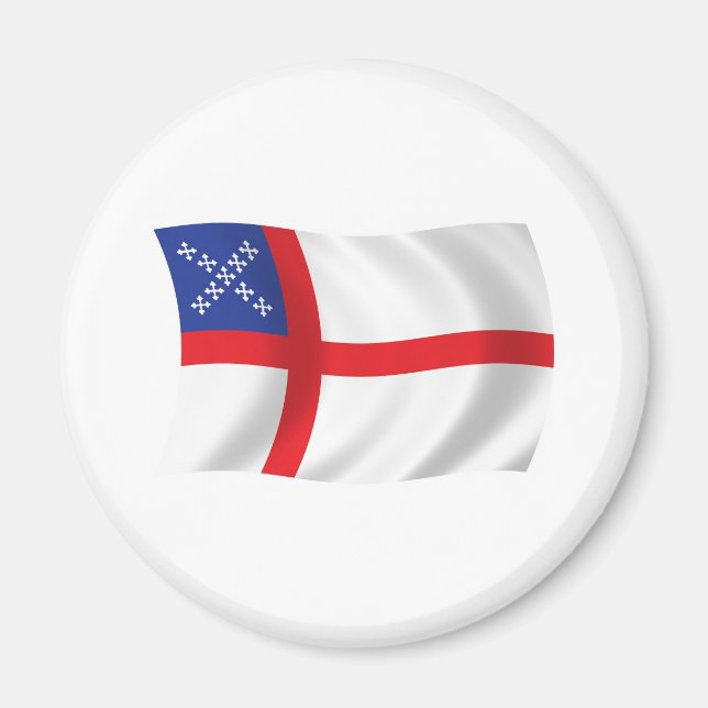 Imã Ímã de Bandeira da Igreja Episcopal dos EUA (Frente)