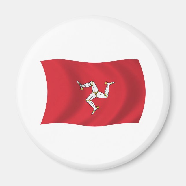 Imã Ímã de Bandeira da Ilha de Man (Frente)