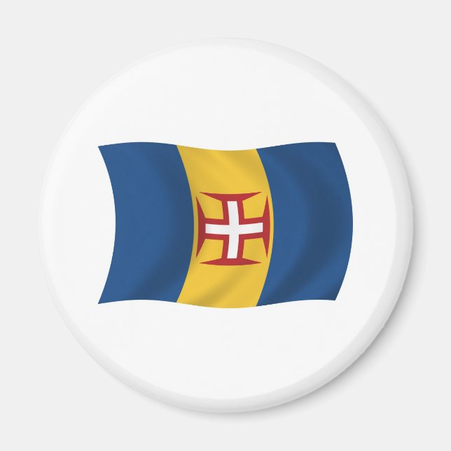 Imã Ímã de Bandeira da Madeira (Frente)