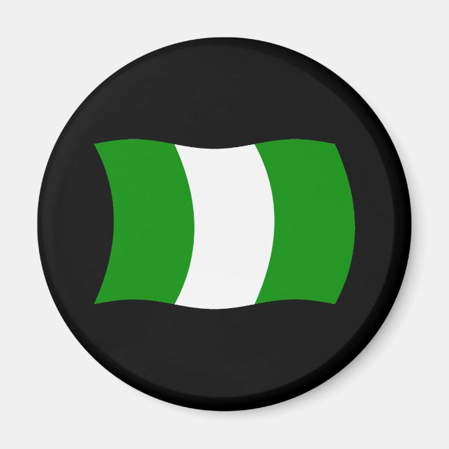 Imã Ímã de Bandeira da Nigéria (Frente)
