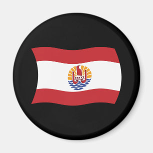 Imã Ímã de Bandeira da Polinésia Francesa