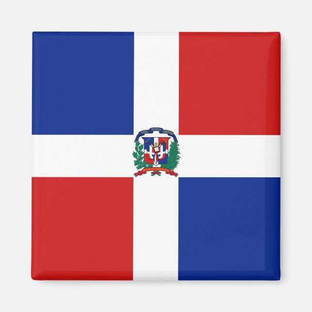 Imã Ímã de Bandeira da República Dominicana (Frente)