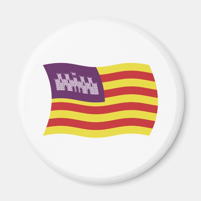 Imã Ímã de Bandeira das Ilhas Baleares (Frente)