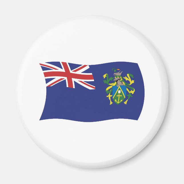Imã Ímã de Bandeira das Ilhas Pitcairn (Frente)