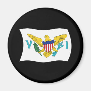 Imã Ímã de Bandeira das Ilhas Virgens Americanas