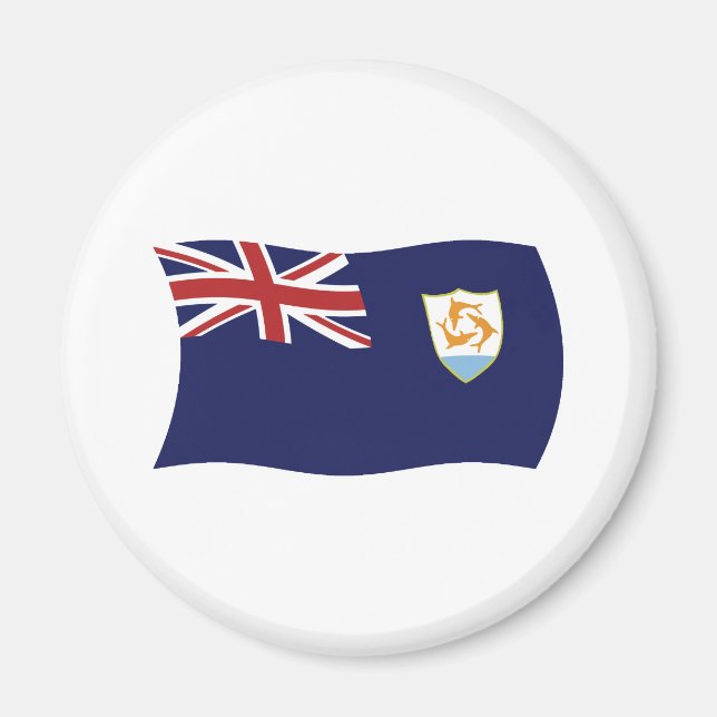 Imã Ímã de Bandeira de Anguilla (Frente)