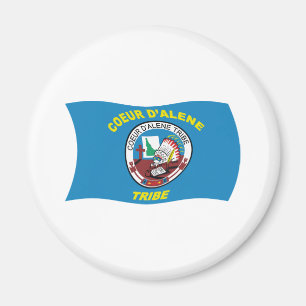 Imã Ímã de Bandeira de Coeur d'Alene
