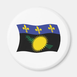 Imã Ímã de Bandeira de Guadeloupe