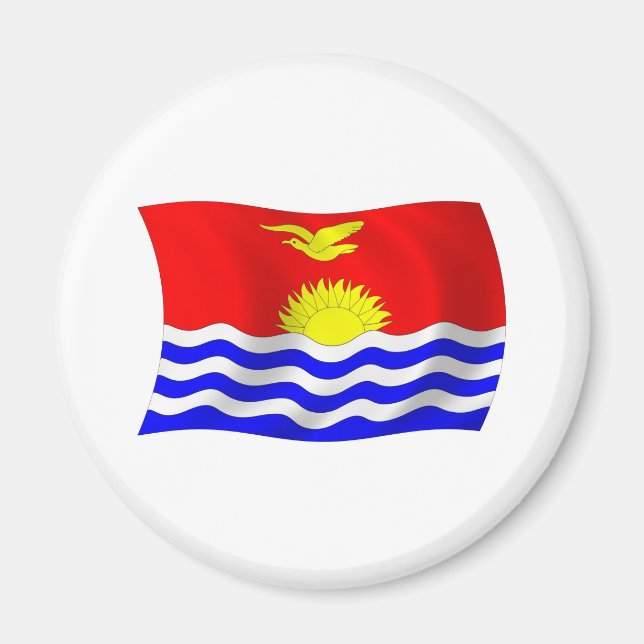 Imã Ímã de Bandeira de Kiribati (Frente)