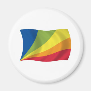 Imã Ímã de Bandeira de Lingua Franca Nova