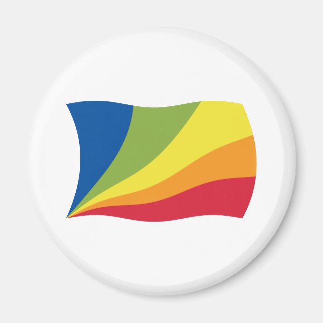 Imã Ímã de Bandeira de Lingua Franca Nova (Frente)