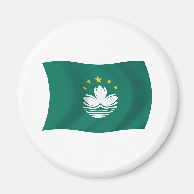 Imã Ímã de Bandeira de Macau (Frente)