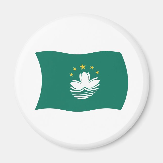 Imã Ímã de Bandeira de Macau (Frente)