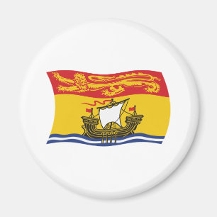 Imã Ímã de Bandeira de New Brunswick