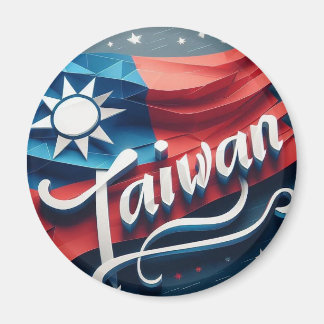 Imã ímã de bandeira de Taiwan