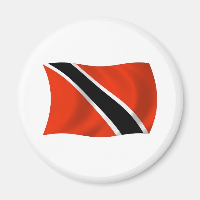 Imã Ímã de Bandeira de Trinidad e Tobago (Frente)