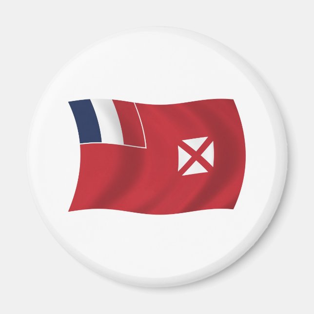 Imã Ímã de Bandeira de Wallis e Futuna (Frente)