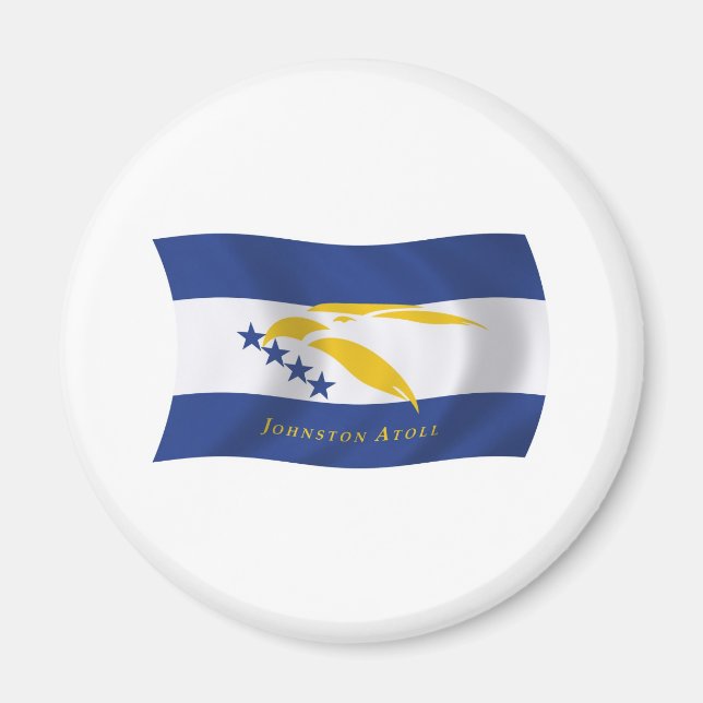Imã Ímã de Bandeira do Atol de Johnston (Frente)