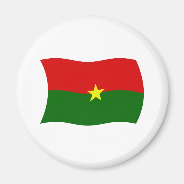 Imã Ímã de Bandeira do Burquina Fasso (Frente)