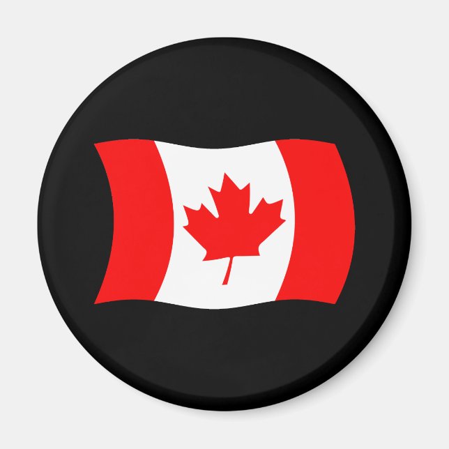 Imã Ímã de Bandeira do Canadá (Frente)
