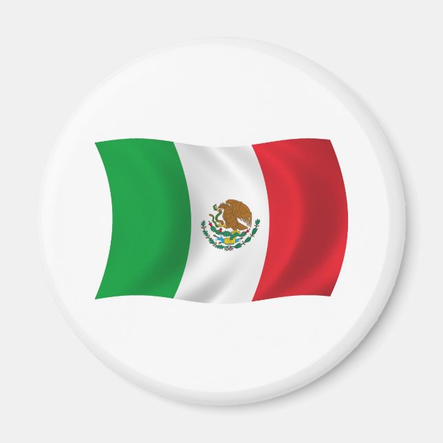 Imã Ímã de Bandeira do México (Frente)