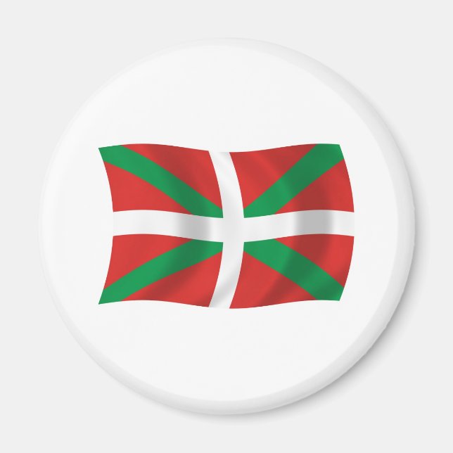 Imã Ímã de Bandeira do Povo Basco (Frente)