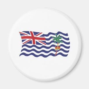 Imã Ímã de Bandeira do Território Britânico do Oceano 