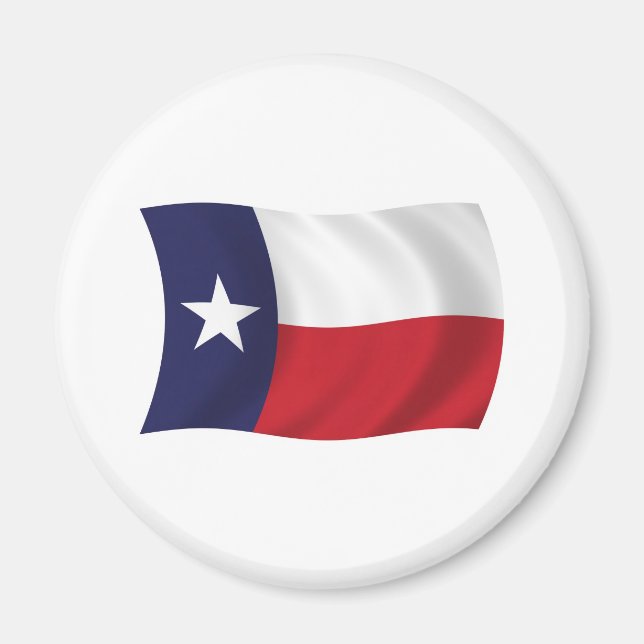 Imã Ímã de Bandeira do Texas (Frente)