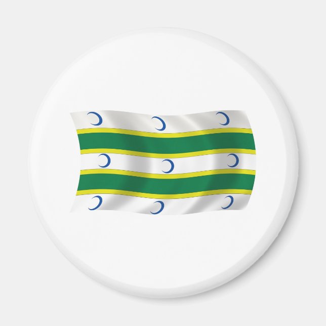 Imã Ímã de Bandeira do Turcomenistão (Frente)