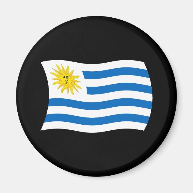 Imã Ímã de Bandeira do Uruguai (Frente)