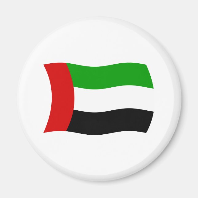 Imã Ímã de Bandeira dos Emirados Árabes Unidos (Frente)