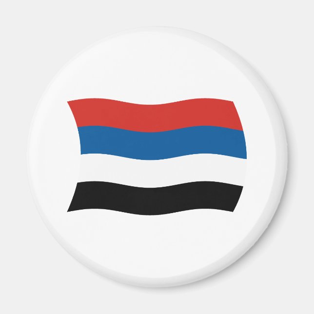 Imã Ímã de Bandeira dos Povos Indígenas da Colômbia (Frente)