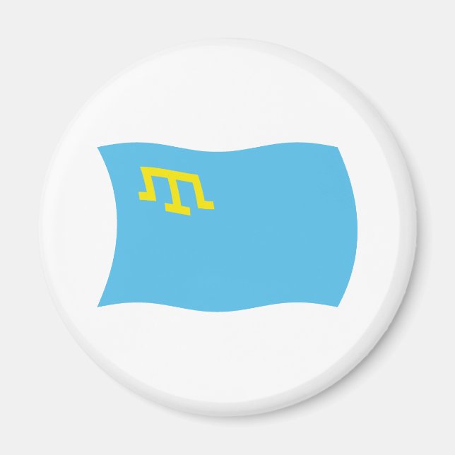 Imã Ímã de Bandeira dos Tártaros da Crimeia (Frente)