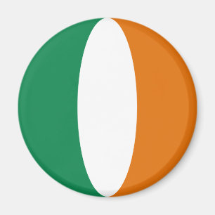 Imã Ímã de Bandeira Fisheye da Irlanda