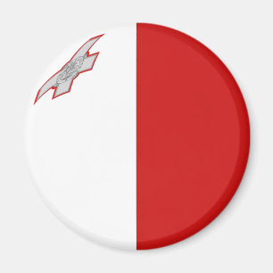 Imã Ímã de Bandeira Fisheye de Malta