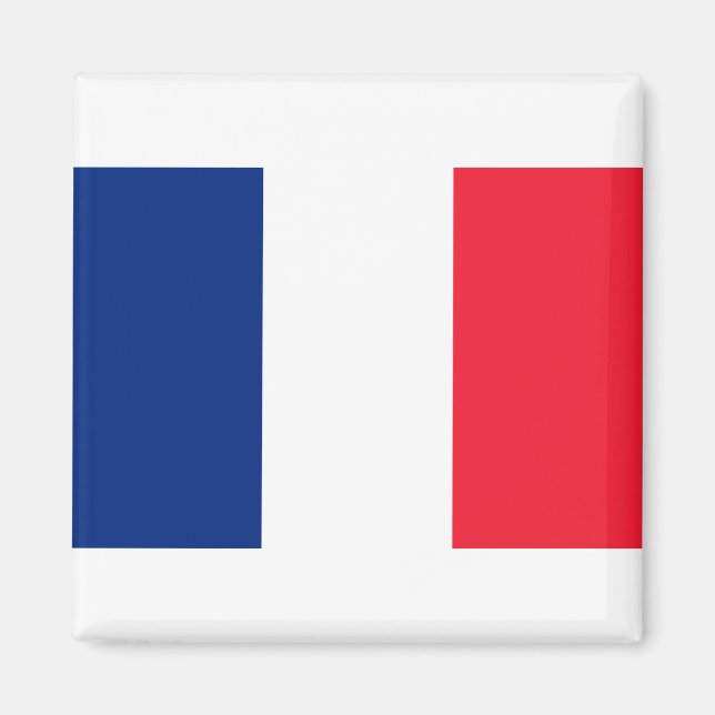 Imã Ímã de Bandeira Francesa (Frente)