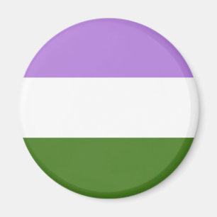 Imã Ímã de Bandeira LGBT Genderqueer