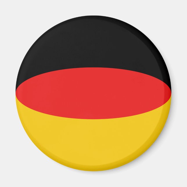 Imã Ímã de Bandeira Olho de Peixe da Alemanha (Frente)