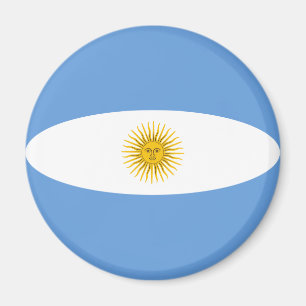 Imã Ímã de Bandeira Olho de Peixe da Argentina