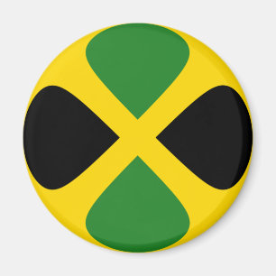 Imã Ímã de Bandeira Olho de Peixe da Jamaica